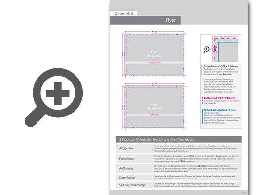 Product Bild neonflyer_rot_din_a4_quer_(29_7_cm_x_21_0_cm)